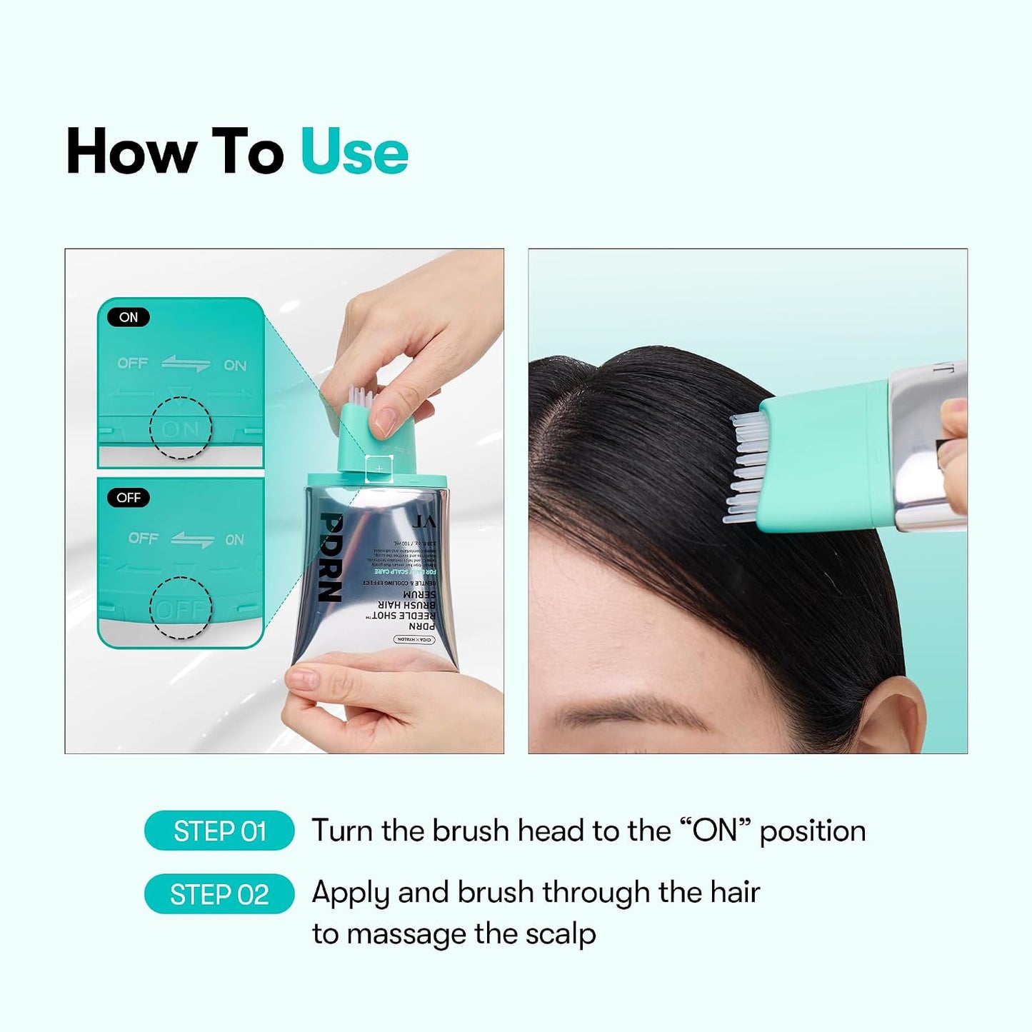 Hair Serum - PDRN Reedle Shot Scalp Care Formula For Fuller-Looking Hair