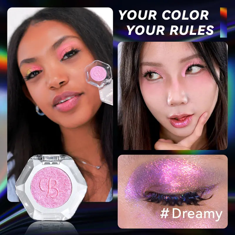 Multichrome Eyeshadow - Color-Shifting Pigments For A Holographic Eye Look