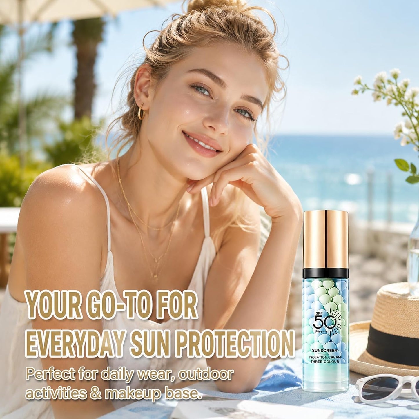 Color Correcting Sunscreen Primer - Smooth & Bright-Looking Skin In One Step