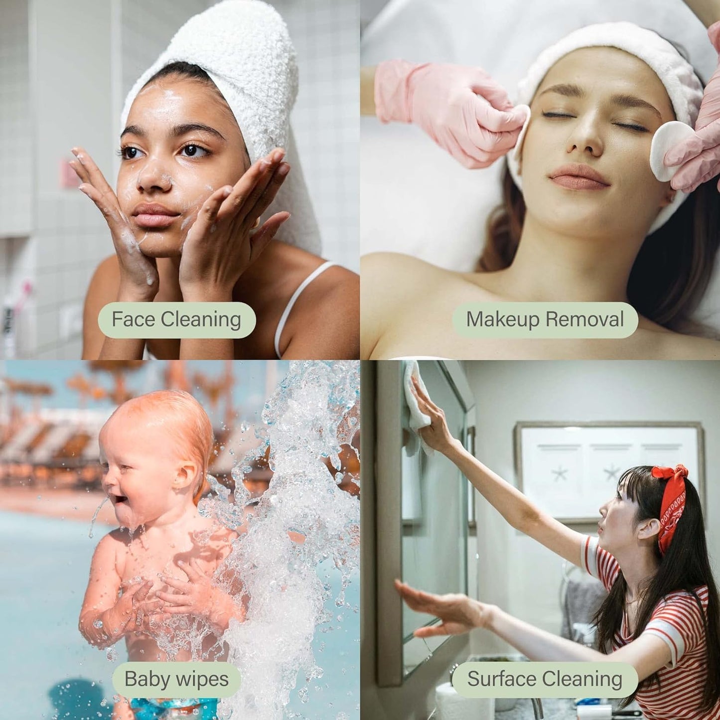 Ultra-Soft Biodegradable Facial Towels: The Purest Way to Cleanse