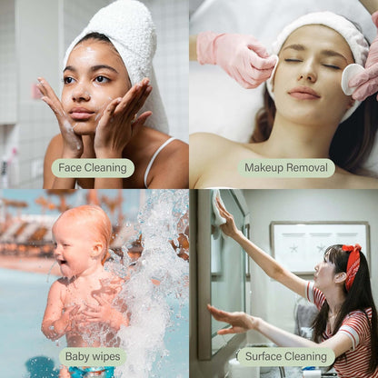 Ultra-Soft Biodegradable Facial Towels: The Purest Way to Cleanse