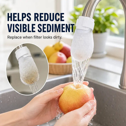 Faucet Filter Bags - High-Density Cotton Filter For A Cleaner Sink Area