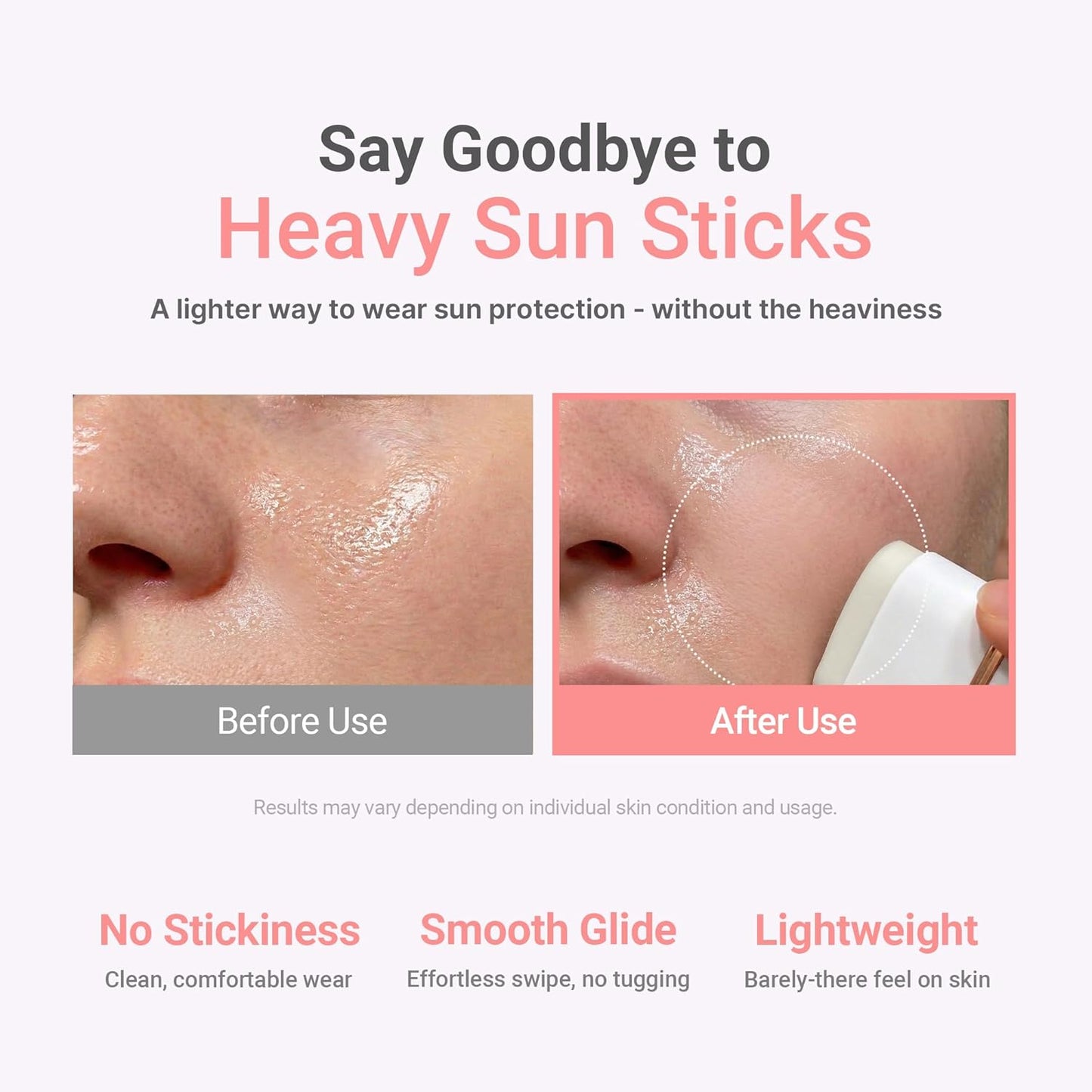 Broad Spectrum Sunscreen Stick - Ultra-Lightweight Shield For All-Day Invisible Protection