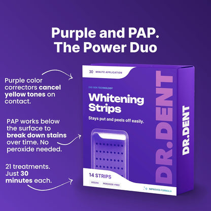 Cancel Yellow Stains Instantly with Purple Color-Correcting Tech