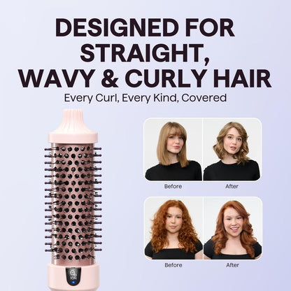 Ionic Thermal Blowout Brush - Ceramic Heat For Salon-Style Volume