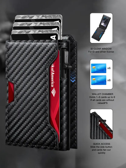 Men's Minimalist RFID Trifold Wallet