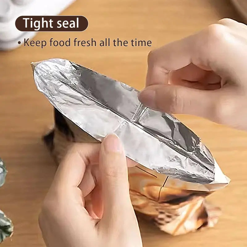 4-Pack 2-in-1 Portable Bag Sealers – USB Rechargeable & Easy to Use