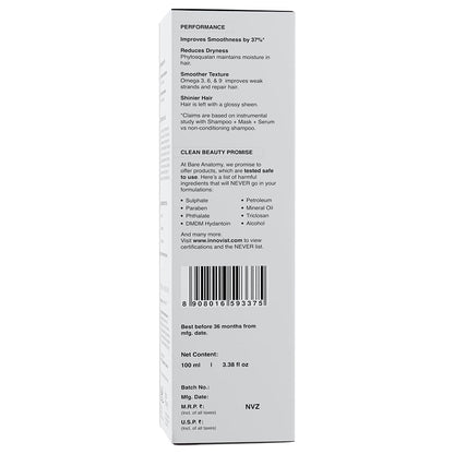 Hair Serum - Lightweight Frizz Control Formula For Smooth, Shiny & Manageable Hair