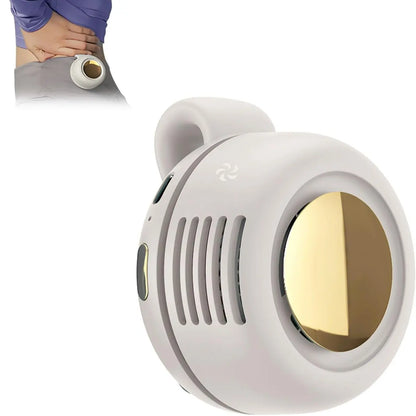 Mini Bladeless Portable Fan — USB Rechargeable & Safe Quiet Cooling