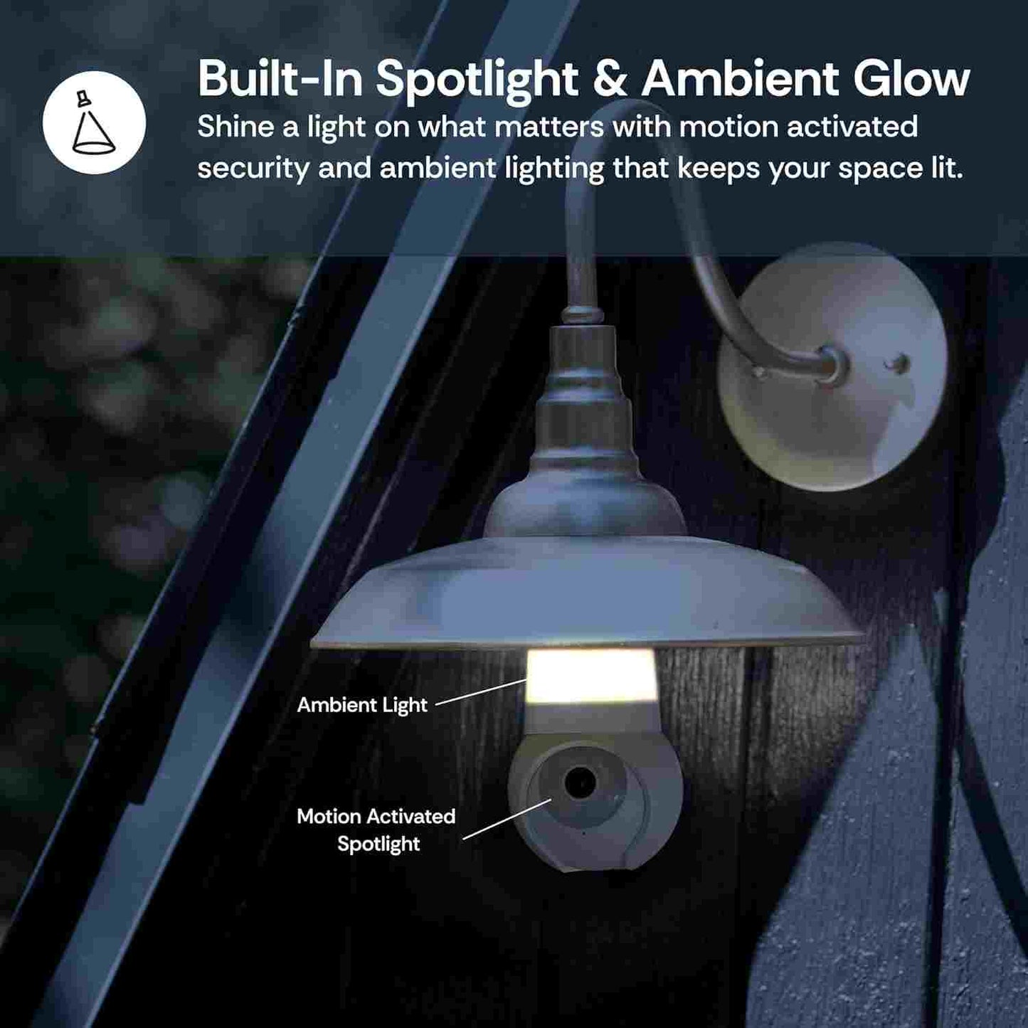 2K Wireless Light Bulb Security Camera