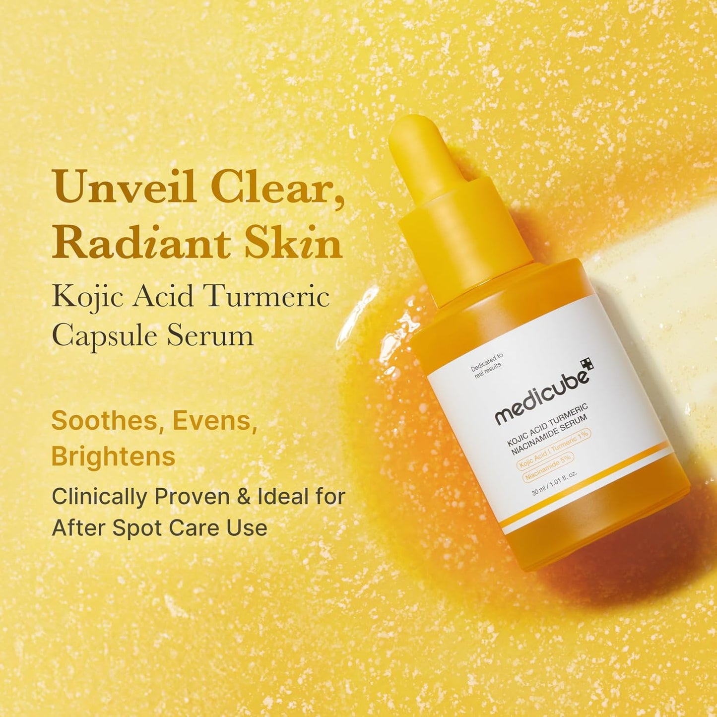 Korean Brightening Skincare Set - Kojic Acid + Turmeric Formula For A Radiant Glow