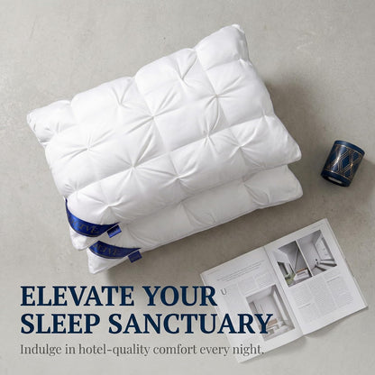 Hotel Collection Pillow - High-Density Neck Support For Deep, Restful Sleep