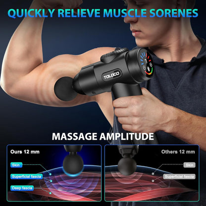 Professional Deep Tissue Percussion Massager for Elite Recovery