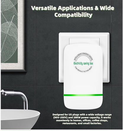Smart Plug-In Electricity Saver – Stabilize Power & Reduce Waste Instantly