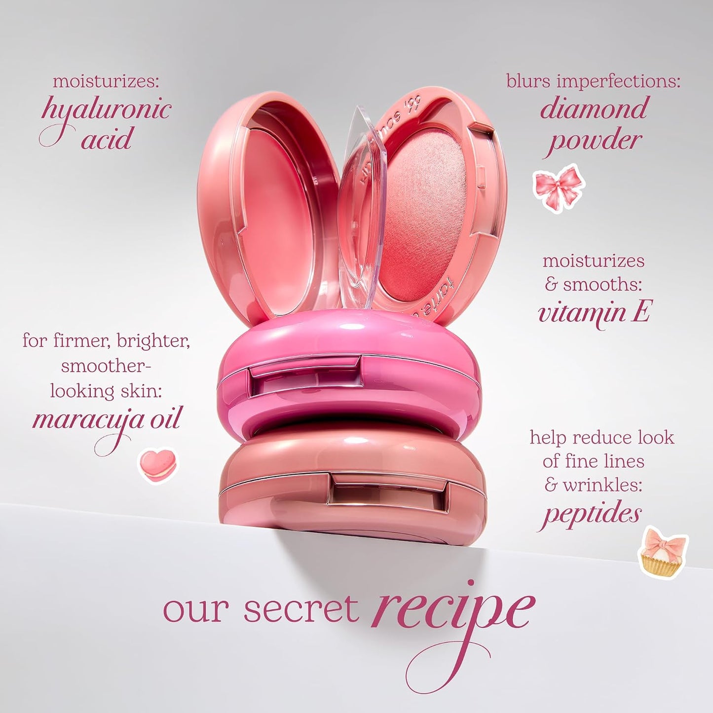Blush & Glow Duo With Brush - Cream Color + Glow Powder For A Fresh Radiant Flush
