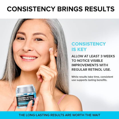 Reverse The Clock In One Step — The Ultimate Collagen & Retinol Age-Defying Cream - 2 Pack