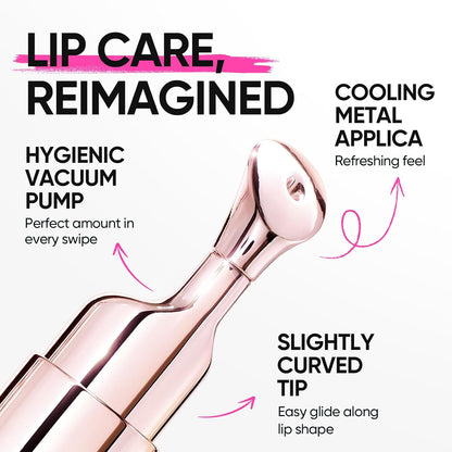 Lip Serum - Cooling Roller Formula For Glossy Hydrated Smooth Lips