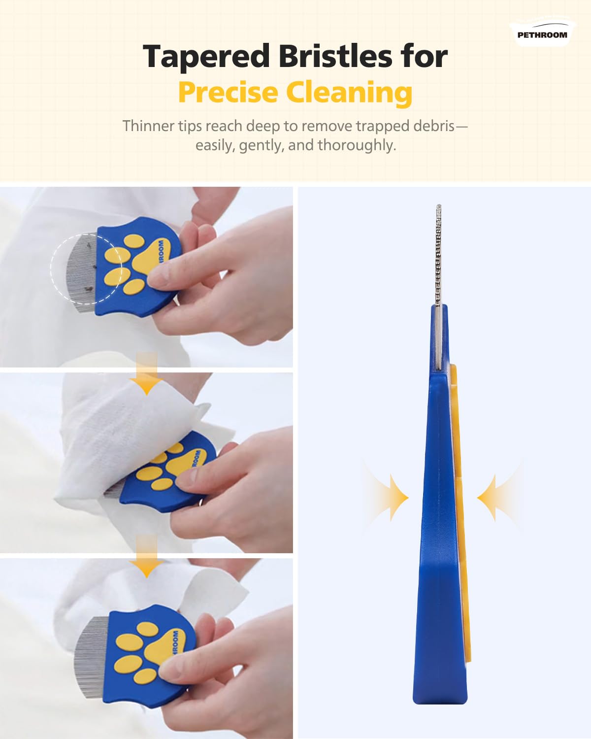 Bright Eyes, Clean Face — The Ultimate Gentle Groomer For Your Pet’s Delicate Areas. 🐾✨ - 3 Pack