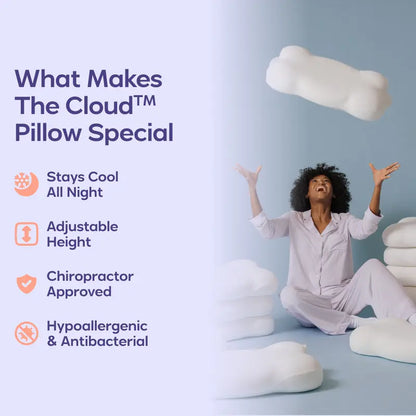 Sleep on a Cloud. Stay Cool All Night