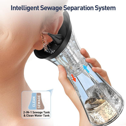 Electric Ear Wax Removal System - Water Irrigation Cleaning For Safer At-Home Ear Care