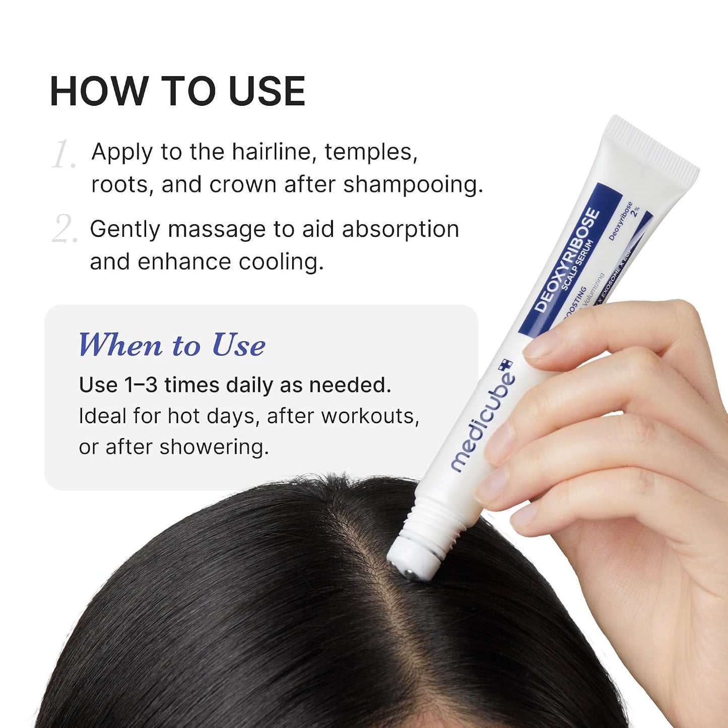 Scalp Serum - Targeted Roll-On Care For Fuller-Looking Hair & Root Freshness