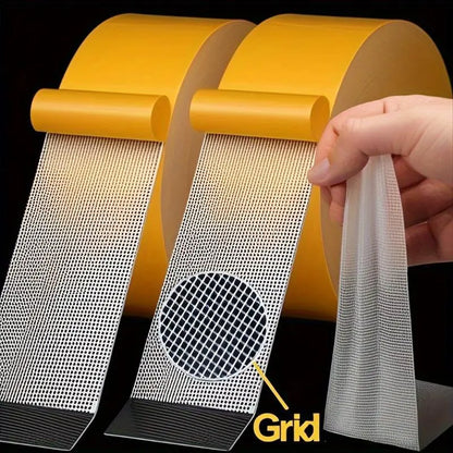Heavy-Duty Double-Sided Tape - Strong Adhesive Fix For Quick No-Tool Home Solutions