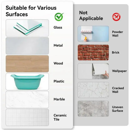 Heavy Duty Hook & Loop Strips - Strong Self-Adhesive Hold For Easy Organization