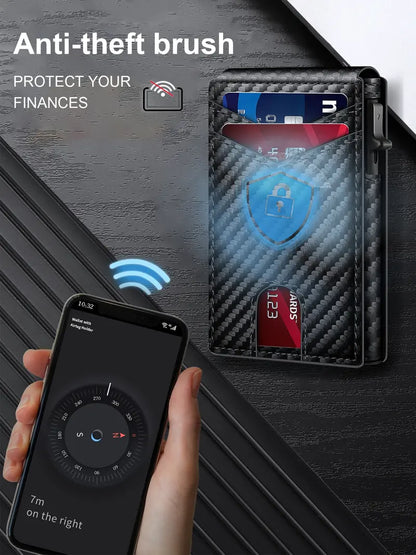 Men's Minimalist RFID Trifold Wallet