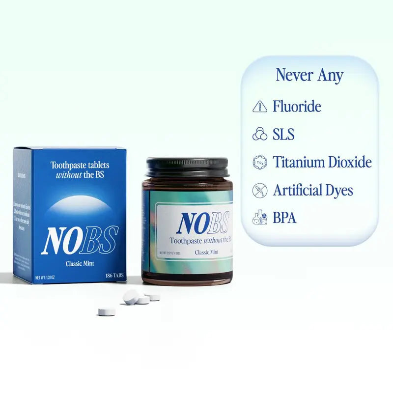 Toothpaste Tablets - Nano Hydroxyapatite Formula For Stronger Enamel