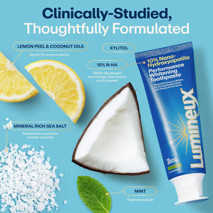 Nano Hydroxyapatite Toothpaste - Gentle Whitening For A Stronger, Brighter Smile