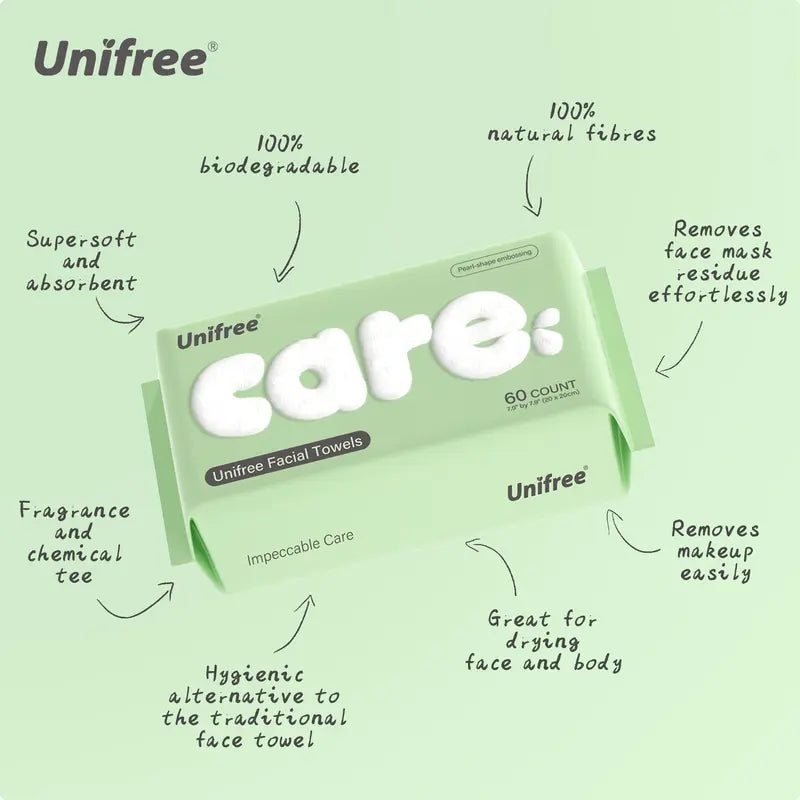 Ultra-Soft Biodegradable Facial Towels: The Purest Way to Cleanse
