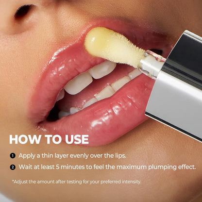 Lip Plumper Gloss - Spicy Warming Formula For Fuller-Looking Lips