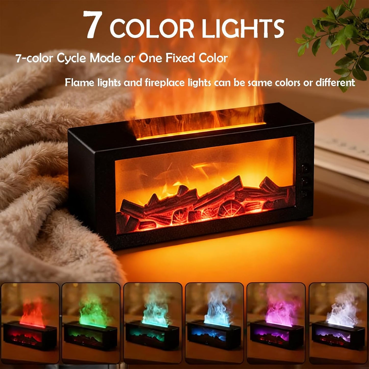 BRING THE COZY FIREPLACE FEEL HOME
