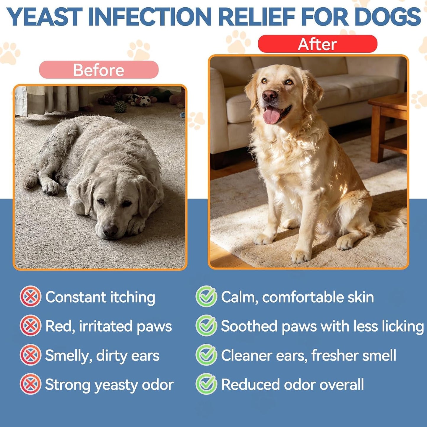Dog Ear & Skin Relief Drops - Fast-Absorbing Comfort Support For Itchy Ears, Skin Irritation & Daily Hygiene Care