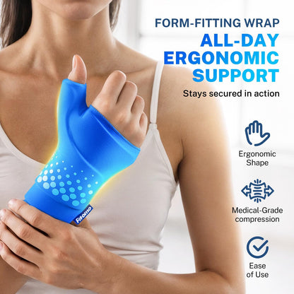 Professional Ergonomic Wrist Ice Pack for Instant Pain Relief