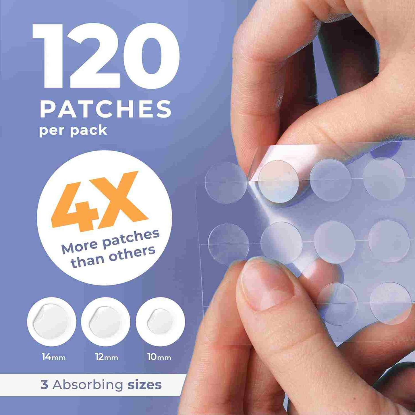 Shrink Stubborn Blemishes Overnight with Salicylic Hydrocolloid Patche