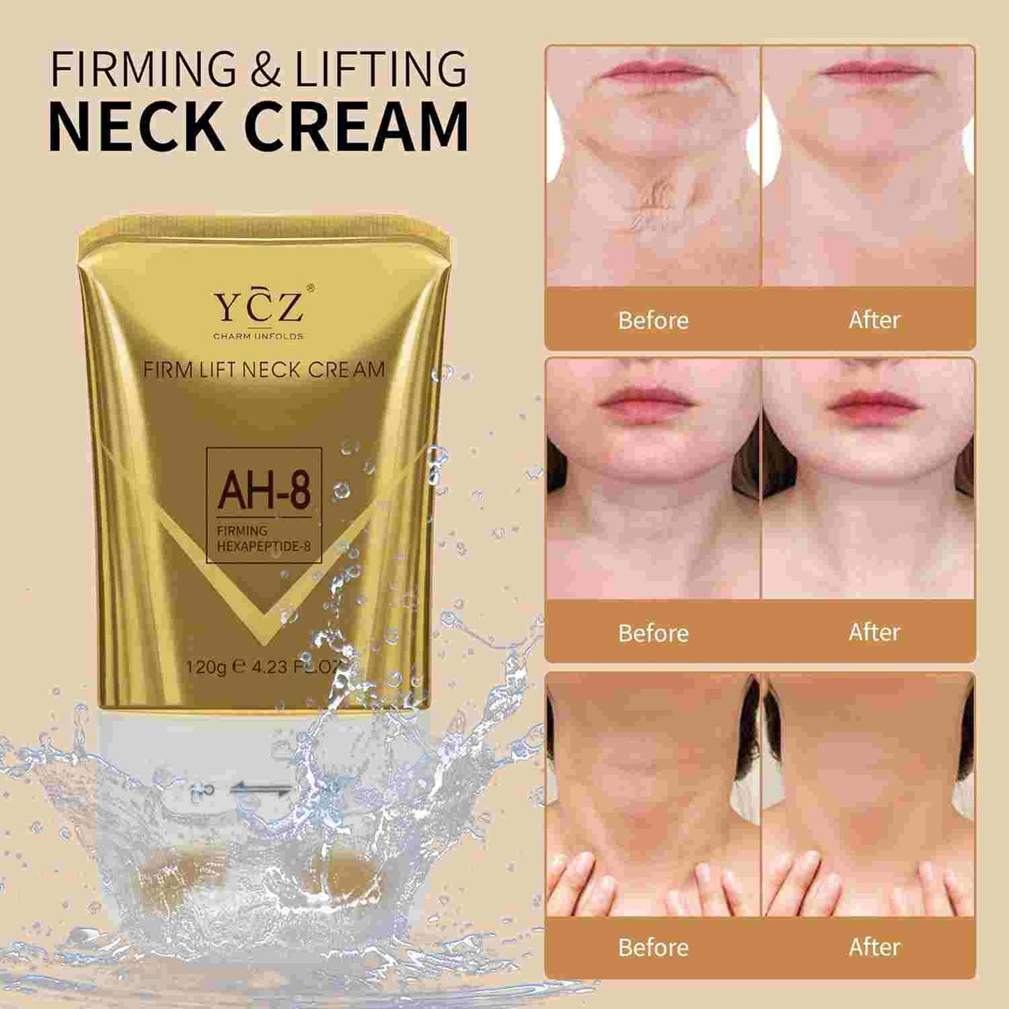 V-Roller Hexapeptide Neck Firming Cream