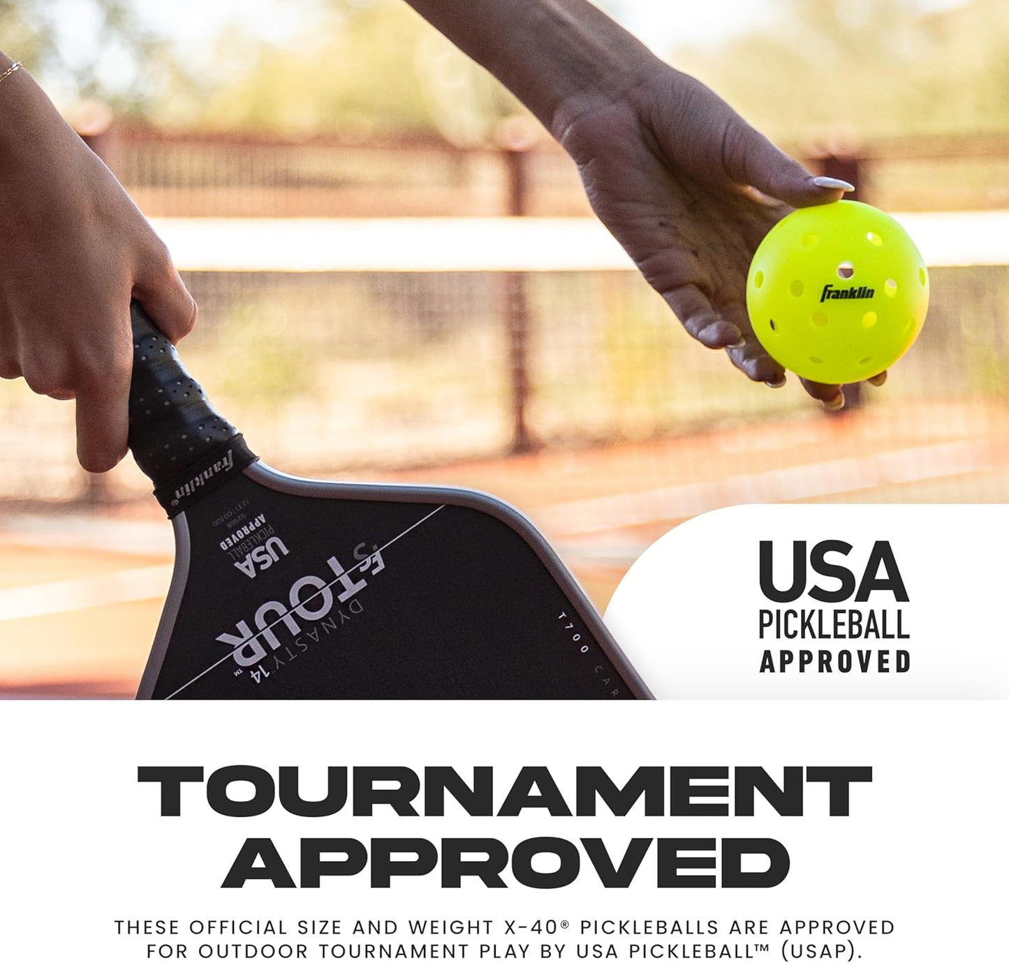 Play With The Pro Standard — The Official Ball Of The US Open Pickleball Championships