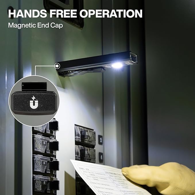 Hands-Free Brilliance For Every Jobsite — The Ultimate Magnetic Focus Flashlight