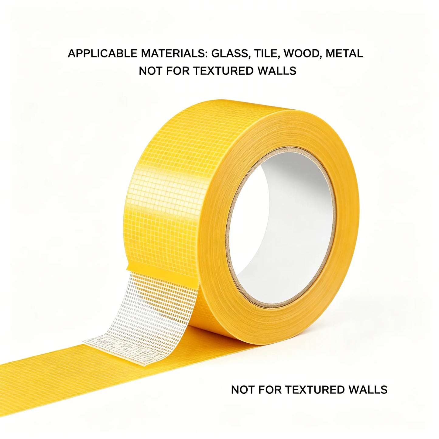 Heavy-Duty Double-Sided Tape - Strong Adhesive Fix For Quick No-Tool Home Solutions