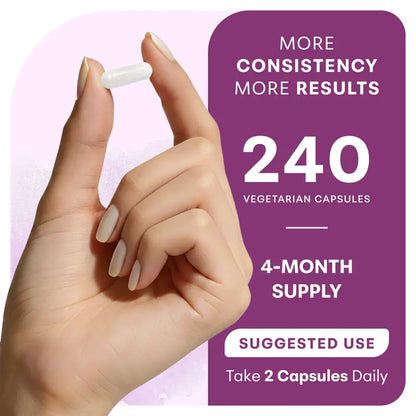 Simplify Your Daily Magnesium Routine--A 20-in-1 women's magnesium blend combining essential minerals and wellness ingredients in one easy daily formula.