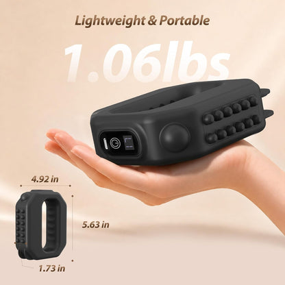 Wearable Fascia Massage Ring - Hands-Free Vibration Compression Belt for Waist & Back Daily Comfort & Relaxation
