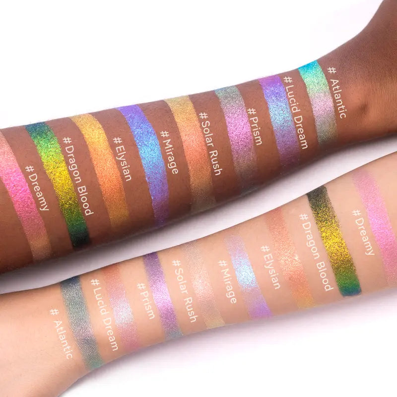Multichrome Eyeshadow - Color-Shifting Pigments For A Holographic Eye Look