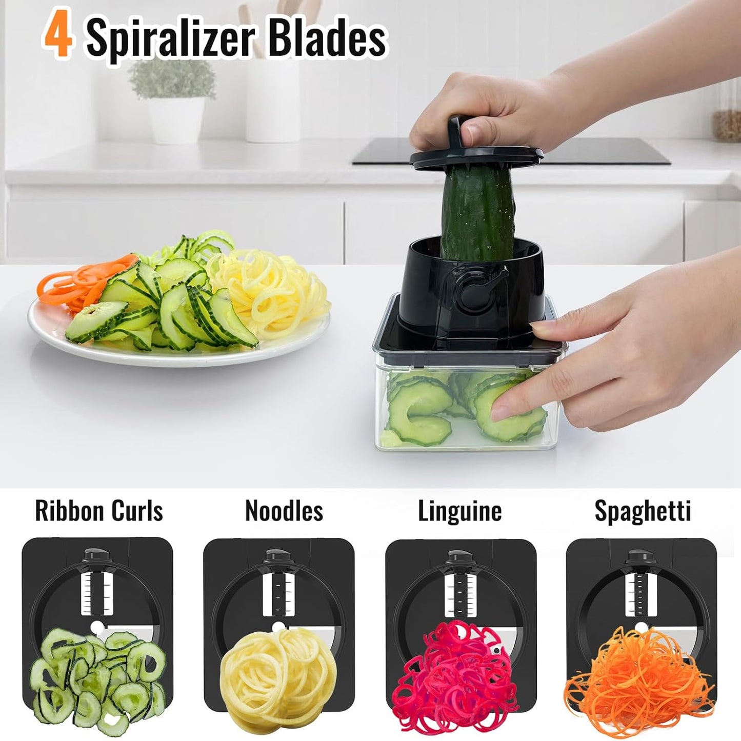 Ultimate 12-in-1 Multifunctional Food Chopper & Vegetable Cutter