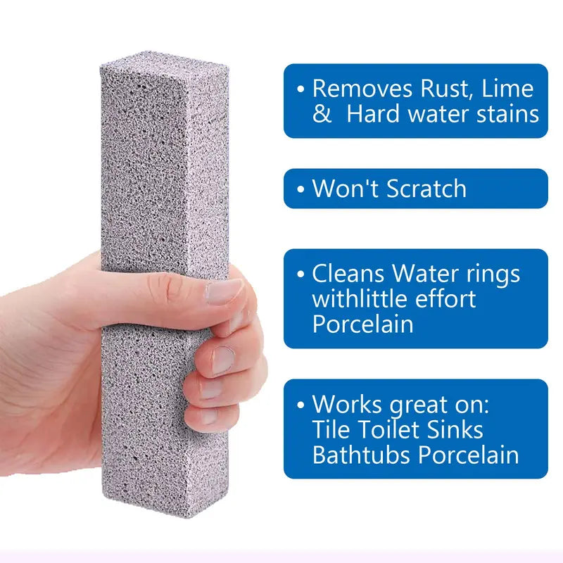 Pumice Cleaning Stones - Powerful Scrubbing For Tough Stains & Buildup