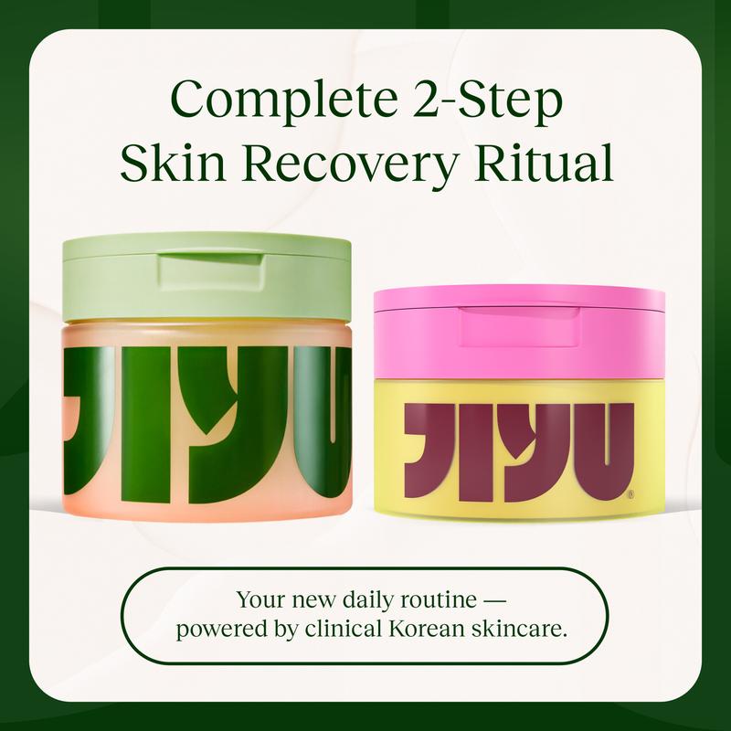 Korean Skincare Glow-Up Bundle - Toner Pads & NAD+ Anti-Aging Moisturizing Cream