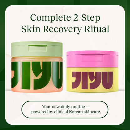 Korean Skincare Glow-Up Bundle - Toner Pads & NAD+ Anti-Aging Moisturizing Cream