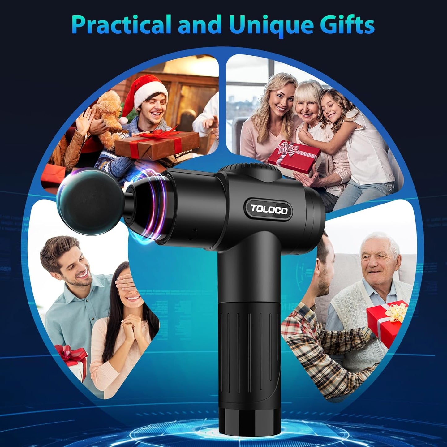 Professional Deep Tissue Percussion Massager for Elite Recovery