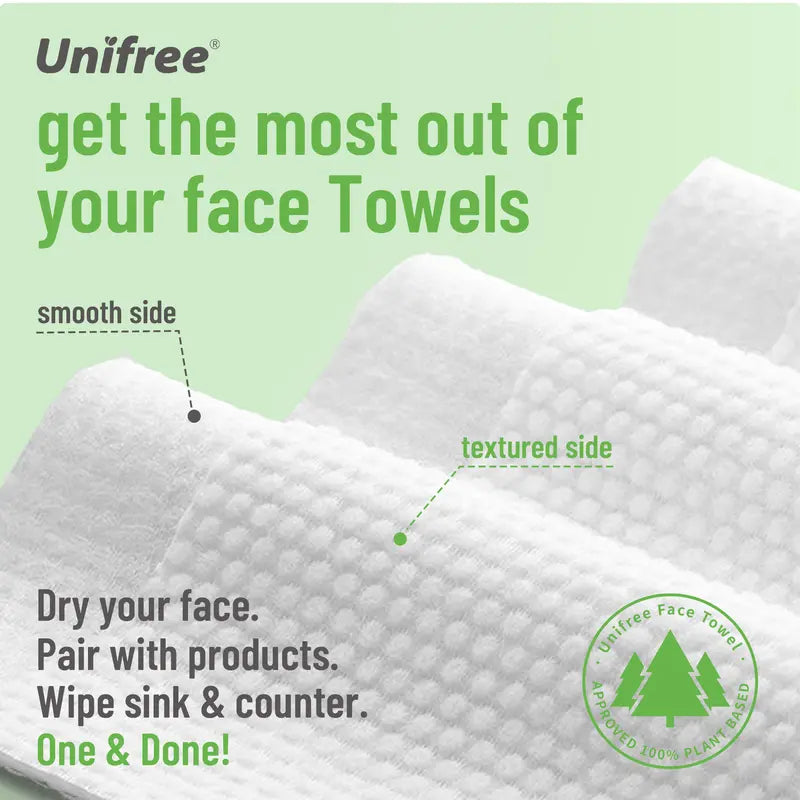Ultra-Soft Biodegradable Facial Towels: The Purest Way to Cleanse