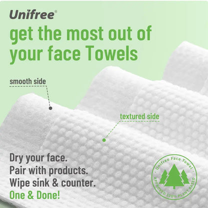 Ultra-Soft Biodegradable Facial Towels: The Purest Way to Cleanse